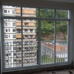 foto real Janela de Correr 4 folhas com Basculantes